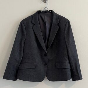 Chic Herringbone Blazer